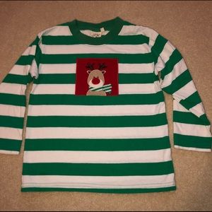 Luigi Kids Reindeer Shirt